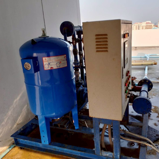 ซ่อมปั๊มน้ำ,Repairing water pumps,Site : Furama Hotels International , Bangkok
