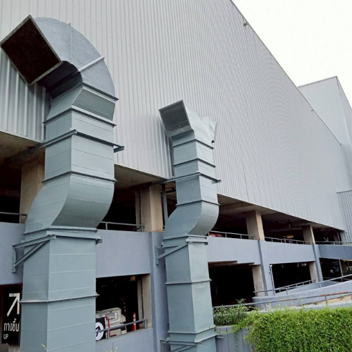 งานเดินท่อ Duct EXF บ่อบำบัดน้ำเสียเพิ่ม,Duct EXF pipe installation work for additional wastewater treatment ponds,Site : Cebtral Wesgate, Nonthaburi