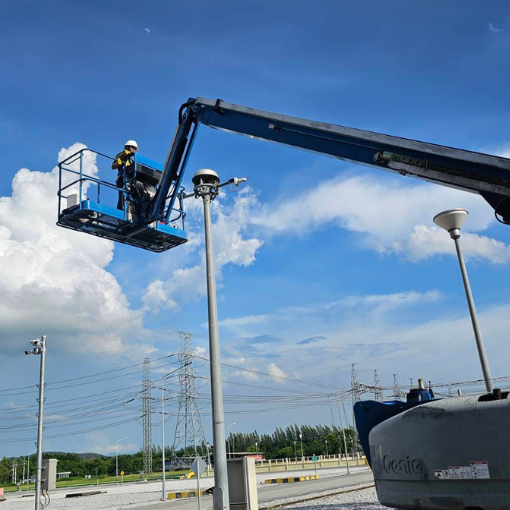 งานติดตั้ง cctv, CCTV installation services, Site : KAENG KHOI POWER GENERATION CO.,LTD., Ratchaburi